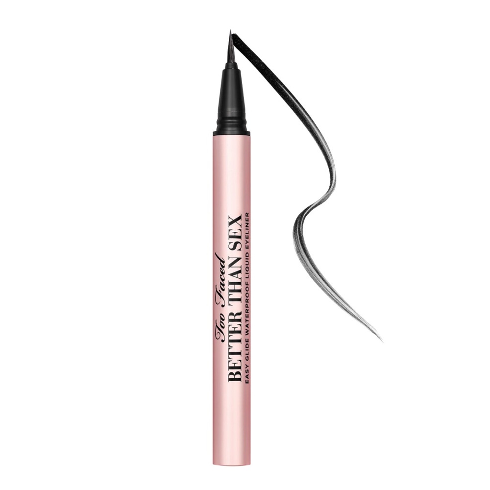 Too Faced Better Than Sex Easy Glide Waterproof Liquid Eyeliner- Deepest Black